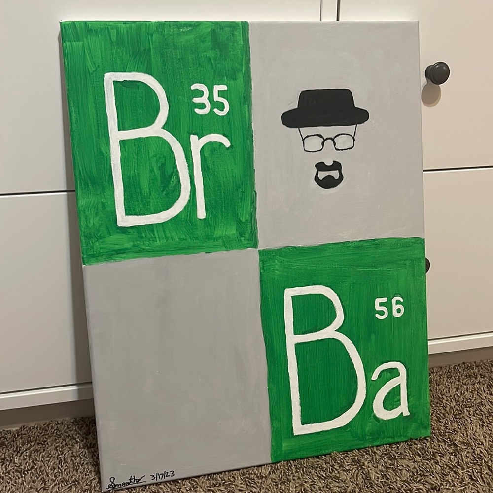 Breaking Bad Acrylic Painting